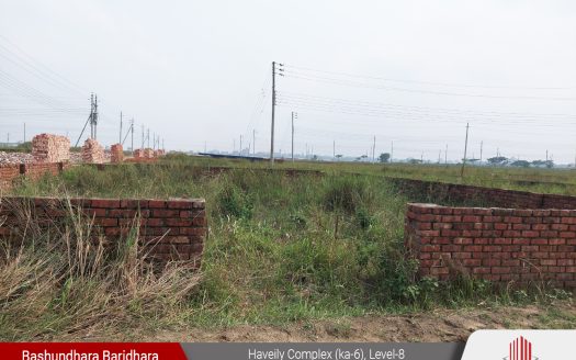 3 katha size plot for sale in P block at bashundhara residential area